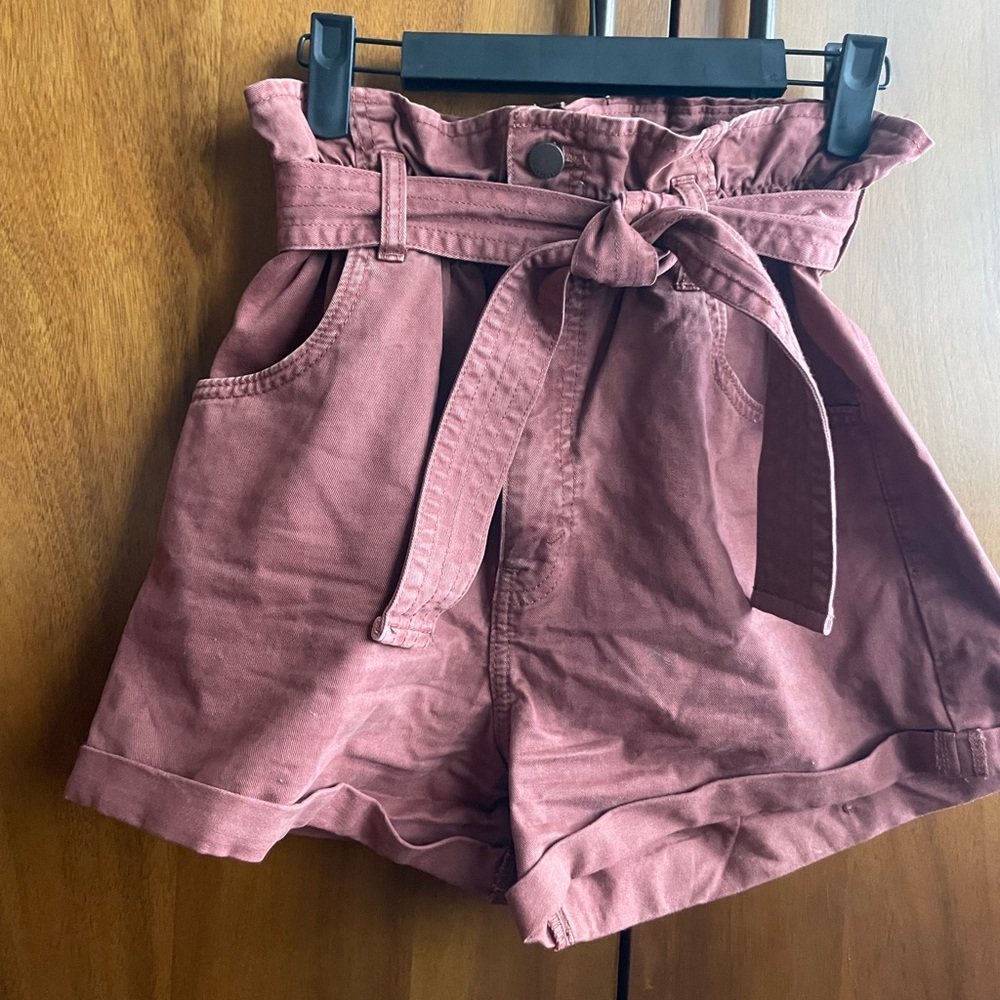 Abercrombie paper bag shorts